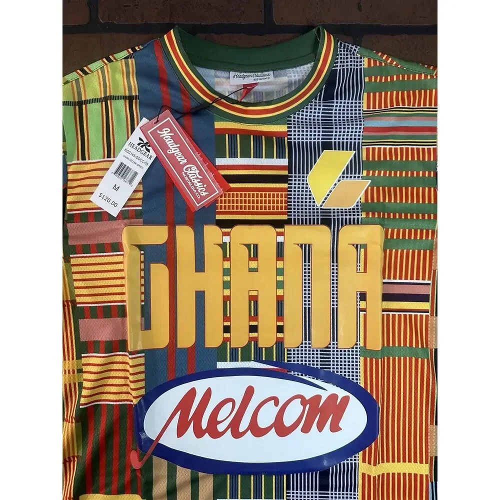 GHANA 1990 World Cup‎ National Team Soccer Jersey~M, L, XL, XXL - Picture 5 of 5